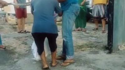 Kembali Ular Sanca Sepanjang 3 Meter Hebohkan Warga Perumahan Wismamas Kemiling