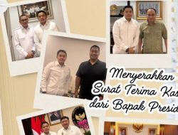 Lewat Sepucuk Surat Presiden Prabowo Ungkapan Terima Kasih Ke Eks Menteri