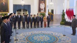 Presiden Prabowo Lantik Menteri, Wamen dan Pejabat, Ini Daftarnya