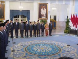 Presiden Prabowo Lantik Menteri, Wamen dan Pejabat, Ini Daftarnya