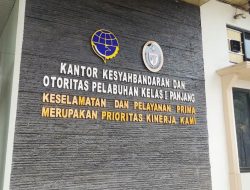 Diduga Kapal SPOB “Hasil Jakarta” Tak Kantongi SPB, KSOP Kelas I Panjang Investigasi Mendalam