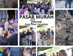 Bakhtiar Ahmad Sibarani Kembali Gelar Pasar Murah 4.000 Paket di Barus