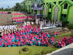 Meriah dan Khidmat, 10.000 Santri Ikuti Upacara Hari Santri Nasional di Lapangan Pahlawan Nasional KH. Abdul Chalim