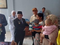 Walikota Sibolga Berikan Makanan Bergizi Gratis ke 40 Balita dan Anak Beresiko Stunting, Pastikan Program BAZNAS Berjalan Dengan Baik 