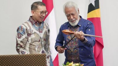Fadli Zon Temui Xanana Gusmao, Ingatkan Momen Bersama Prabowo