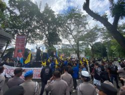 Aksi Penolakan Soeharto sebagai Pahlawan Nasional, Pimpinan DPRD Sumut Tidak Hadir Temui Cipayung Plus