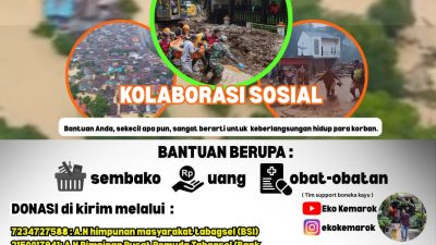 Kolaborasi Rumah Kebangsaan  Galang Donasi untuk Korban Banjir dan Longsor di Sumut
