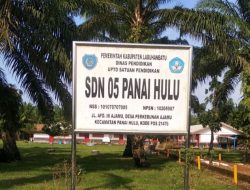 Mencuat, PLT Kepsek di Labuhanbatu   SDN 05 Panai diduga menjadi Praktik  “Sekolah Dasar Keluarga