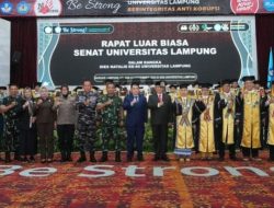 Peringati Dies Natalis Ke-60, Unila Gelar Sidang Senat Terbuka