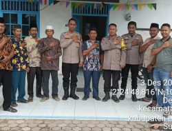 Kapolsek Bilah Hilir Perkuat Sinergi Kamtibmas Lewat Silaturahmi