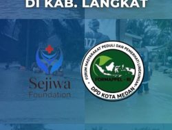 Formappel RI DPD Kota Medan dan Sejiwa Foundation Galang Dana untuk Korban Banjir di Langkat
