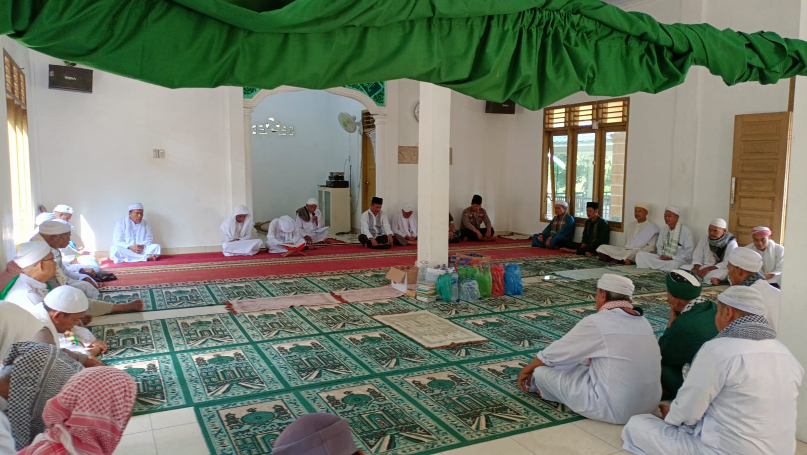 Waka Polsek Marbau Hadiri Penutupan Suluk Haul ke-34