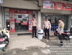 Polsek Bilah Hulu Intensifkan Patroli 3C, Wujud Kepedulian Polri Ciptakan Rasa Aman di Jalinsum