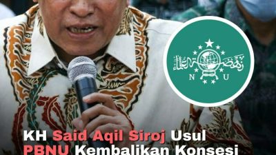Kiai Said Aqil Minta Konsesi Tambang untuk PBNU Dikembalikan: “Lebih Banyak Madharat daripada Manfaat”