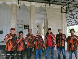 Pemuda Pancasila PAC Kecamatan Batang Kuis Gelar Bakti Sosial “Jum’at Berkah” Usai Salat Jum’at