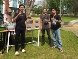 Gerakan Mahasiswa Ikappenas (Germanas) Serahkan Bantuan Makanan Pokok kepada SAPMA PP UINSU