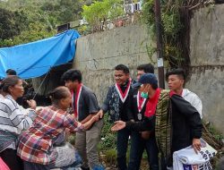 DPC GMNI Dairi Salurkan Bantuan Sembako untuk Korban Banjir dan Longsor di Tapanuli Tengah