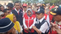 Ketua Umum PMI, H.Jusuf Kalla Kunjungi Korban Banjir Bandang di Kecamatan Tukka, Kab Tapteng, Bawa sejumlah Bantuan & Tim Medis