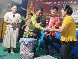 Syukuran Tahun Baru 2026 dan Kelulusan Bripda Jonathan Parapat Digelar Hangat di Delitua