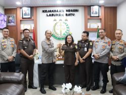 Kapolres Labuhanbatu Silaturahmi ke Kejaksaan Negeri Labuhanbatu