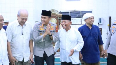 Jum’at Berkah Kapolres Labuhanbatu, Pererat Silaturahmi dan Sampaikan Pesan Kamtibmas di Masjid Baiturrahman
