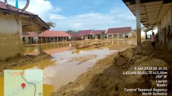 SMK Negeri 1 Badiri Terendam Lumpur, Relawan Pendidikan Ajak Publik Turun Tangan