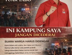 EW Gurky Soroti Aktivitas Tuak Cafe Tabo di Kampungnya, Diduga Sediakan LC