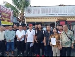 Horas Bangso Batak Bersama Lintas Organisasi Pedagang Suarakan Penolakan atas Larangan Jual Daging Babi di Medan