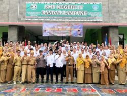 Lewat Gerakan ASRI, Kepala BGTK Lampung Ajak Warga SMPN 17 Perkuat Budaya Bersih