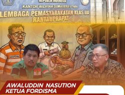 FORDISMA Desak Kepala Lapas Rantauprapat Bertanggung Jawab Atas Dugaan “Tarif Hunian” WBP