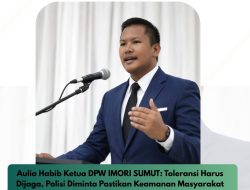 Ketua DPW IMORI Sumut Aulia Habib Ajak Masyarakat Jaga Toleransi Beragama di Medan
