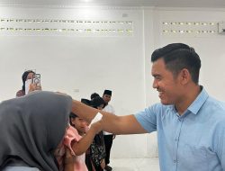 IPTU Dr. Iskandar Muda Sipayung, Kanit Reskrim Polsek NA IX-X Santuni Anak Yatim