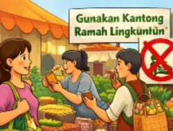 Disdag Dorong Pedagang Gunakan Kemasan Ramah Lingkungan