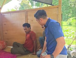 Komitmen Berantas Narkoba, Polsek Na IX-X Amankan Satu Tersangka