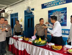 Resmi Jabat Kapolsek Na IX-X, AKP Gunawan Sinurat Gelar Doa Bersama, Tekankan Soliditas dan Integritas Personel