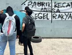 Mahasiswa Lakukan Penyegelan Simbolik di Pabrik Kecap Angsa, DPRD Medan Jadwalkan RDP
