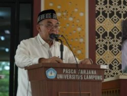 Safari Ramadan Pascasarjana Unila Dorong Integritas Akademik Lewat Penguatan Spiritual