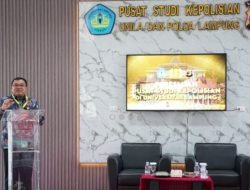 Unila Dirikan Pusat Studi Kepolisian, Kajian Akademik Jawab Persoalan Penegakan Hukum