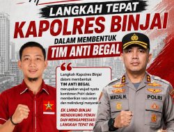 EK-LMND BINJAI Apresiasi dan Dukung Langkah Kongkrit Kapolres Binjai Bentuk Tim Anti Begal