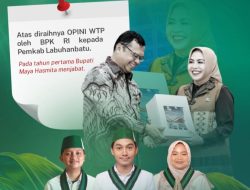 HMI Labuhanbatu Raya Apresiasi Bupati Maya Hasmita atas Raihan Opini WTP dari BPK RI