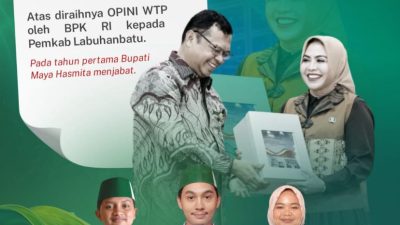 HMI Labuhanbatu Raya Apresiasi Bupati Maya Hasmita atas Raihan Opini WTP dari BPK RI