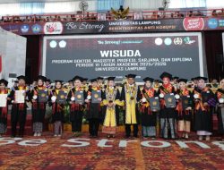 Unila Lepas 966 Lulusan, Kampus Perkuat Misi Cetak Talenta Siap Hadapi Era Disrupsi