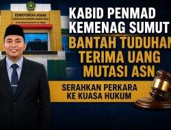 Tudingan Jual Beli Mutasi Dibantah, Kabid Penmad Kemenag Sumut Tempuh Jalur Hukum