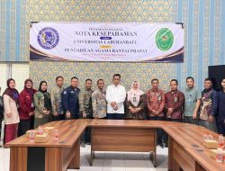 Rektor ULB Jalin Silaturahmi dan Perkuat Kerja Sama dengan Pengadilan Agama Rantauprapat