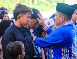 Wabup Jamri Santuni 90 Anak Yatim di Sei Berombang: “Doakan Labuhanbatu Berkah dan Maju