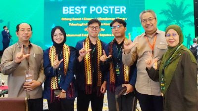 Prestasi Membanggakan! Tiga Mahasiswa Unila Wakili Lampung di 10 Besar Pekan Riset Sawit Indonesia