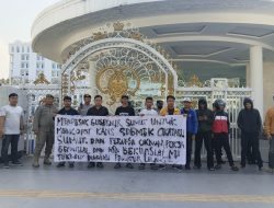 Aksi Ketiga, AMPAK Sumut Desak Gubernur Copot Kadis SDBMBK Cikataru dan Kajati Usut Dugaan Pengaturan Lelang