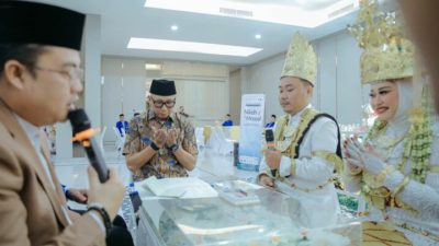 Nikah Massal Begawi Cinta Lampung, Gubernur Mirza Dorong Lahirnya Keluarga Tangguh