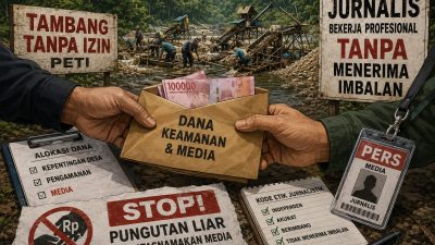 Nama Media Diduga Dicatut dalam Pungutan di Tambang Ilegal Parigi Moutong