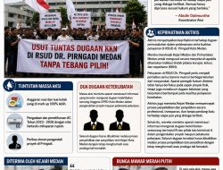 Bunga Mawar untuk Kejari Medan, Peringatan bagi Pelaku Dugaan Aktor Proyek: Minta Dugaan KKN RSUD dr. Pirngadi Diusut Tanpa Tebang Pilih